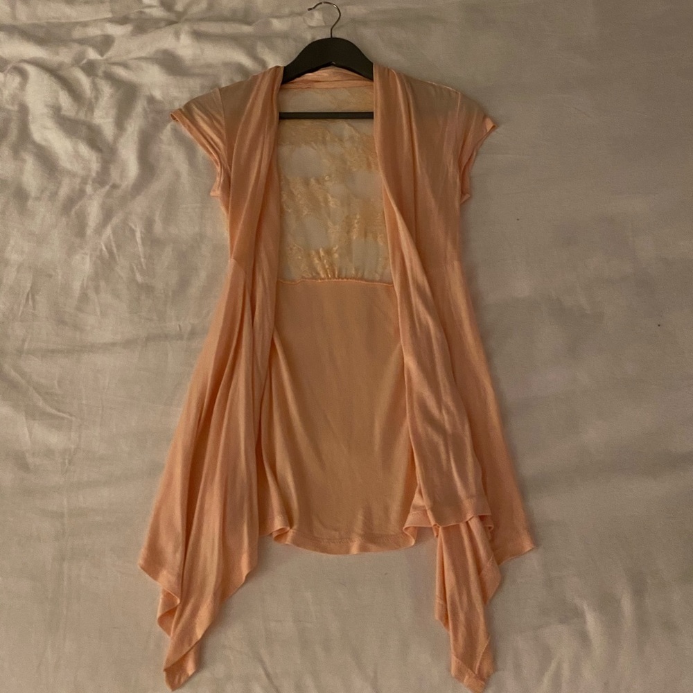 Peach Cardigan